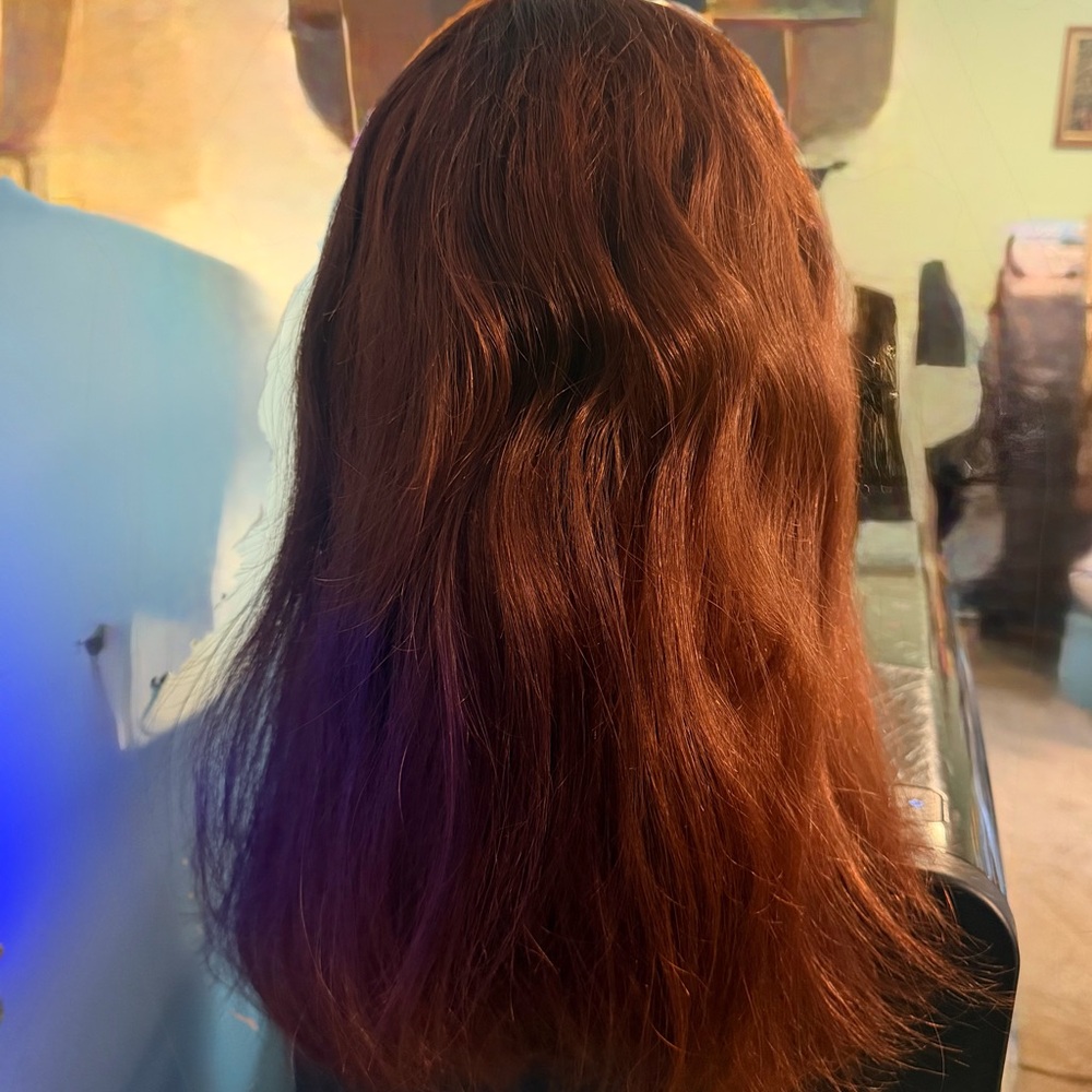 Natural Copper Brown Women's Wig - Hairalicious “Serene Me” (R2789)